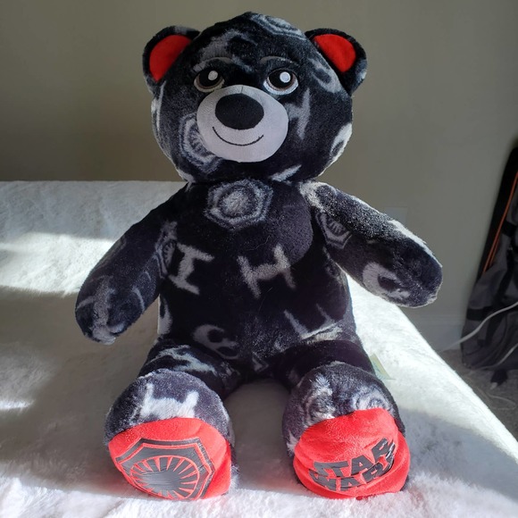 Star Wars Dark/Light Side Build-A-Bear Workshop Teddy Bear - Picture 1 of 7
